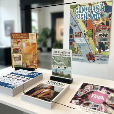 Posters and display printing sample